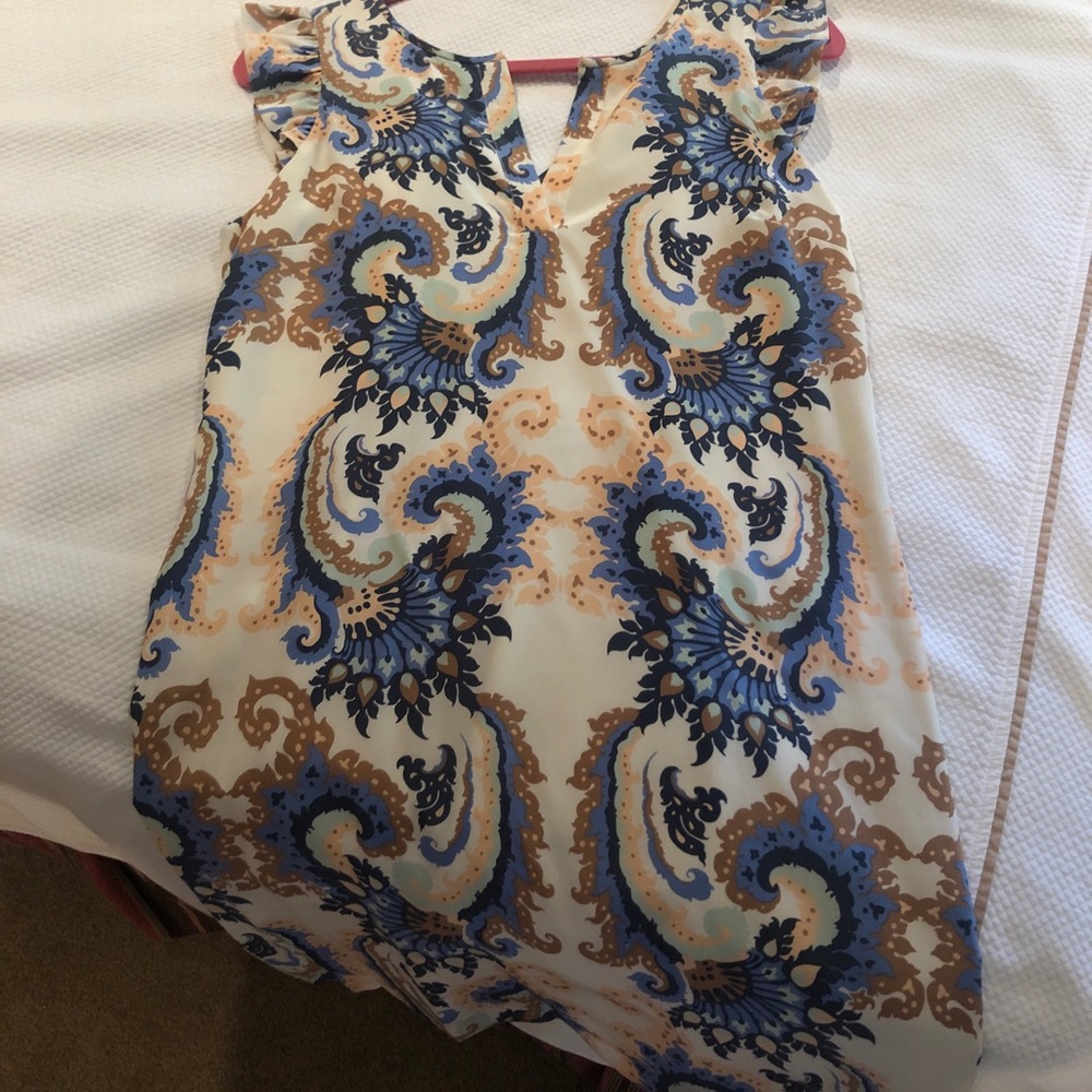 Tiki shift dress